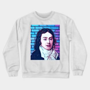 Samuel Taylor Coleridge Snowy Portrait | Samuel Taylor Coleridge Artwork 13 Crewneck Sweatshirt